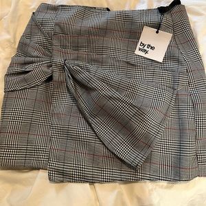 Revolve / by the way Plaid Skirt (New)